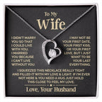 Express Your Love with the Heart-Shaped Necklace for Your Beloved Wife - Trendy and Fashionable Jewelry for Special Occasions