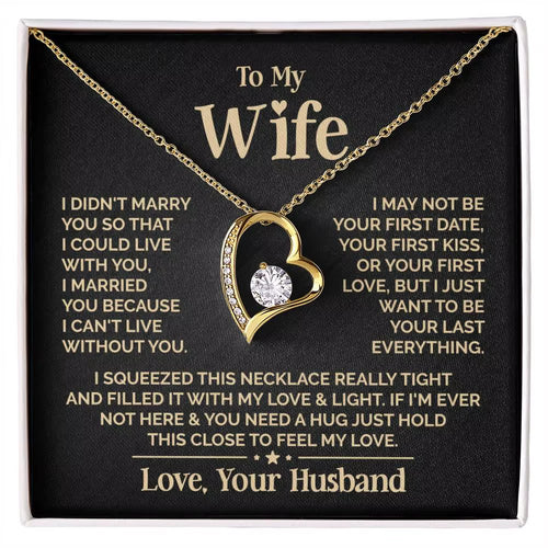 Express Your Love with the Heart-Shaped Necklace for Your Beloved Wife - Trendy and Fashionable Jewelry for Special Occasions