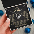 Express Your Love with the Heart-Shaped Necklace for Your Beloved Wife - Trendy and Fashionable Jewelry for Special Occasions
