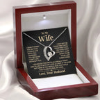Express Your Love with the Heart-Shaped Necklace for Your Beloved Wife - Trendy and Fashionable Jewelry for Special Occasions